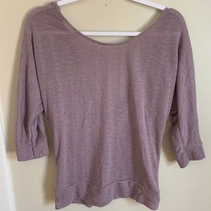Charlotte Russe Criss-Cross Back Shirt (M)